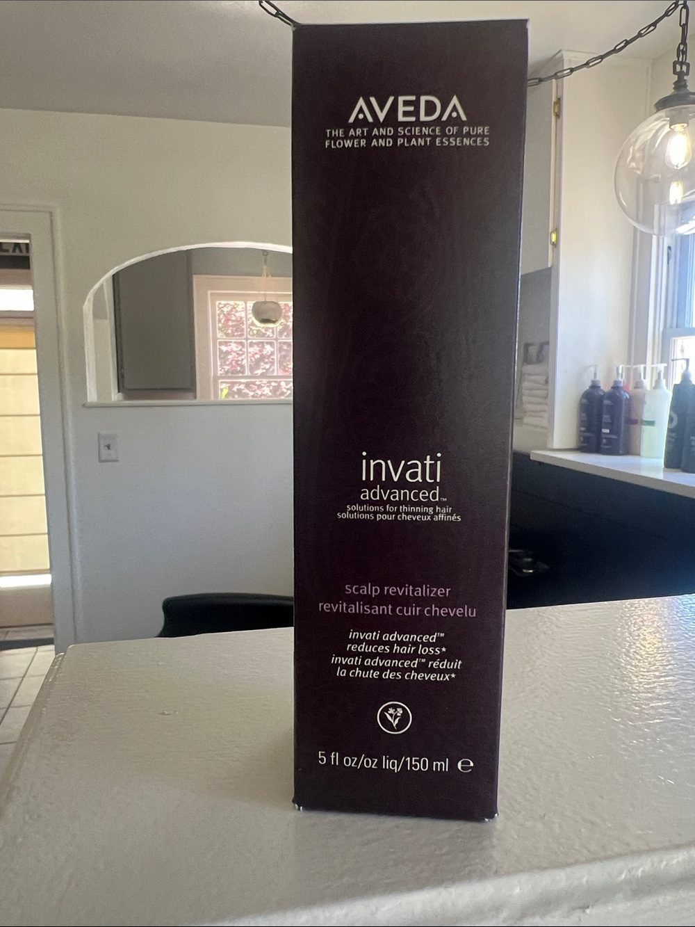 AVEDA Invati Advanced Scalp Revitalizer - Deep Plum Packaging